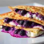 Blueberry Breakfast Quesadilla Recipe