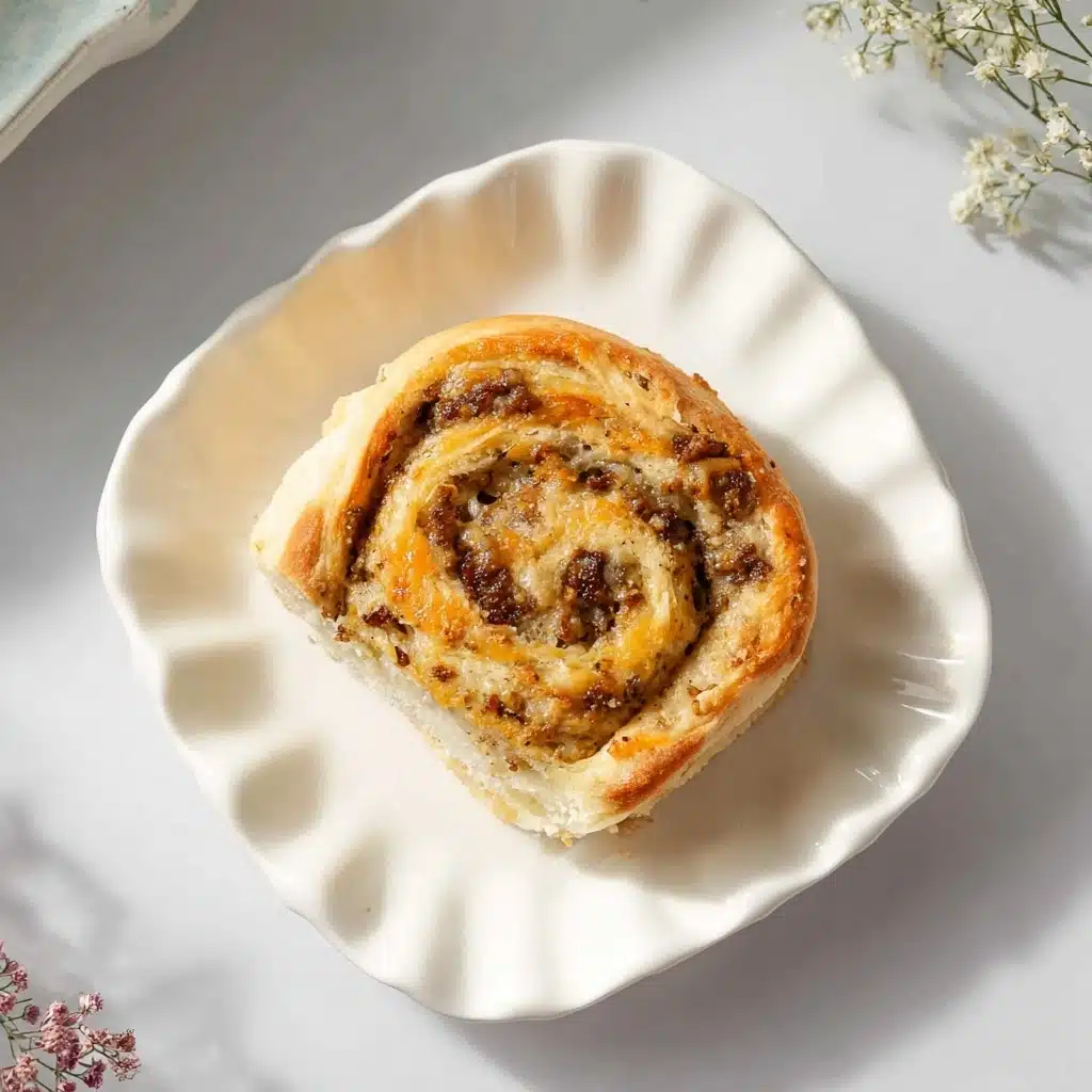 Sausage and Cheese Breakfast Rolls Recipe - Recipe Image
