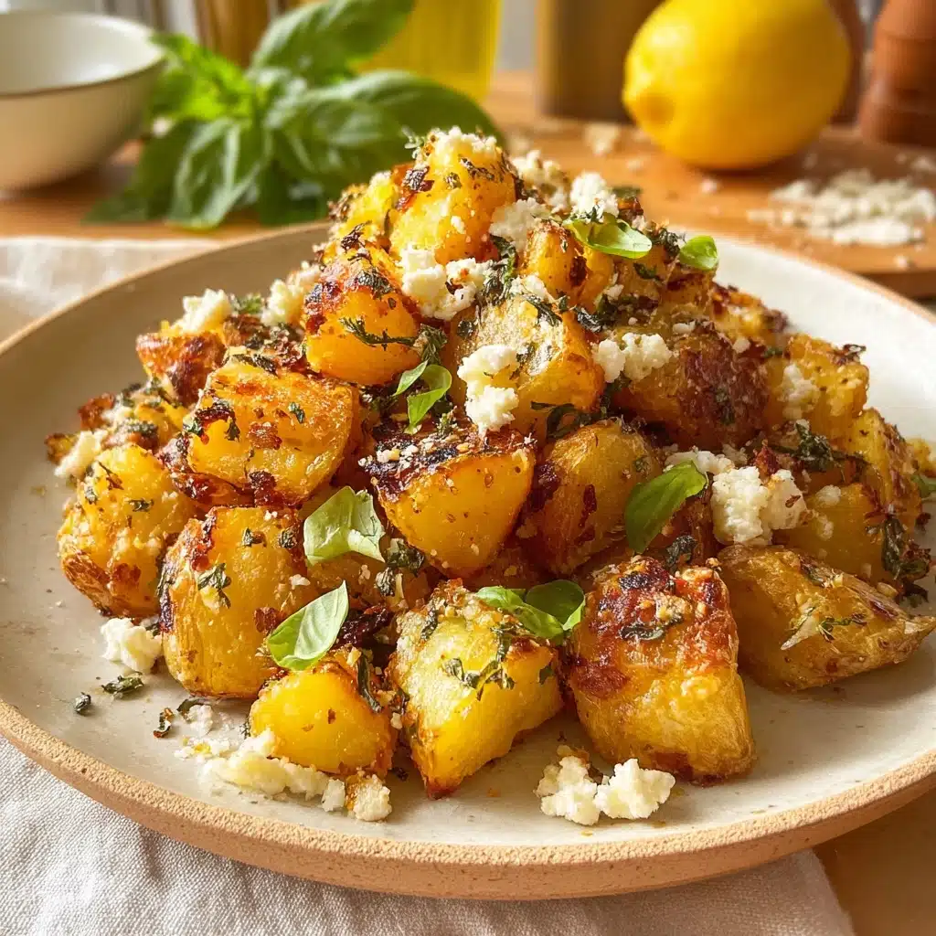 Baked Feta Potatoes Recipe - Recipe Image