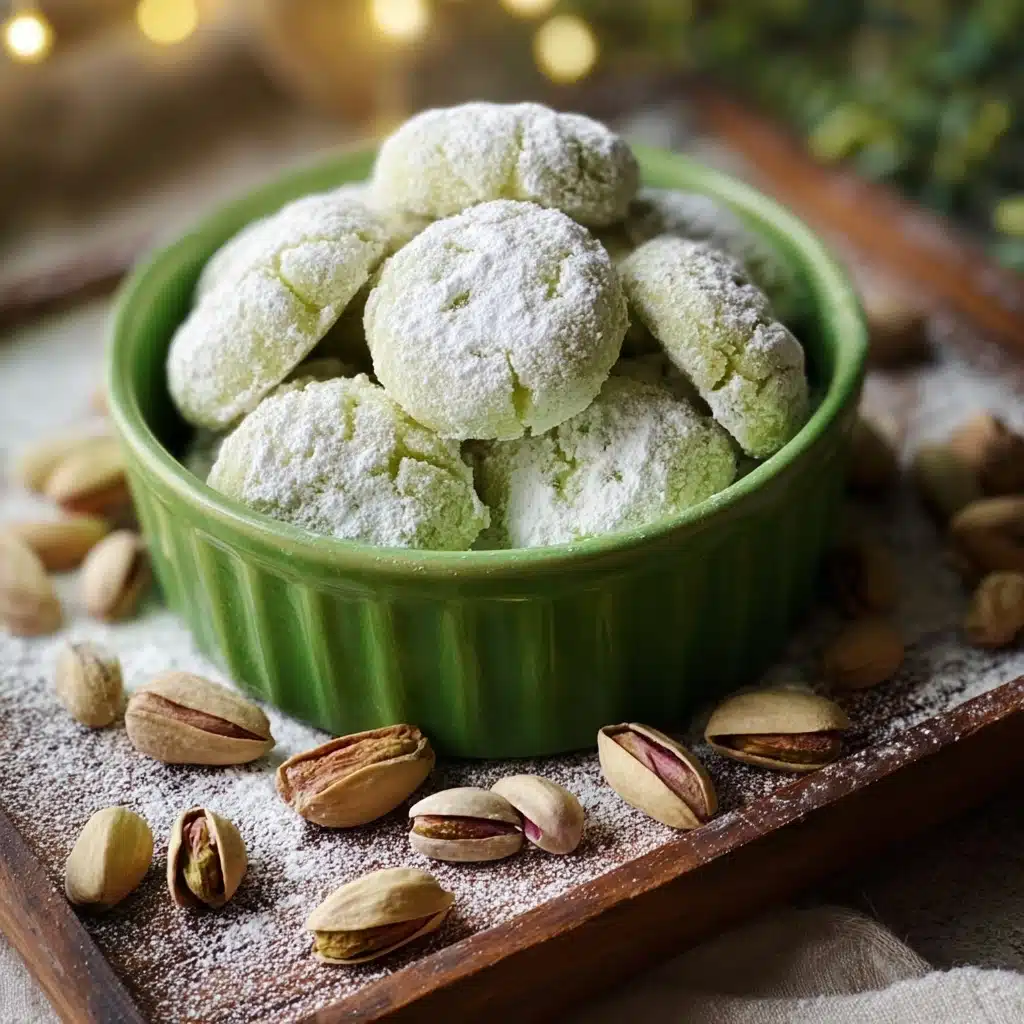 Pistachio Wedding Cookies Recipe - Recipe Image