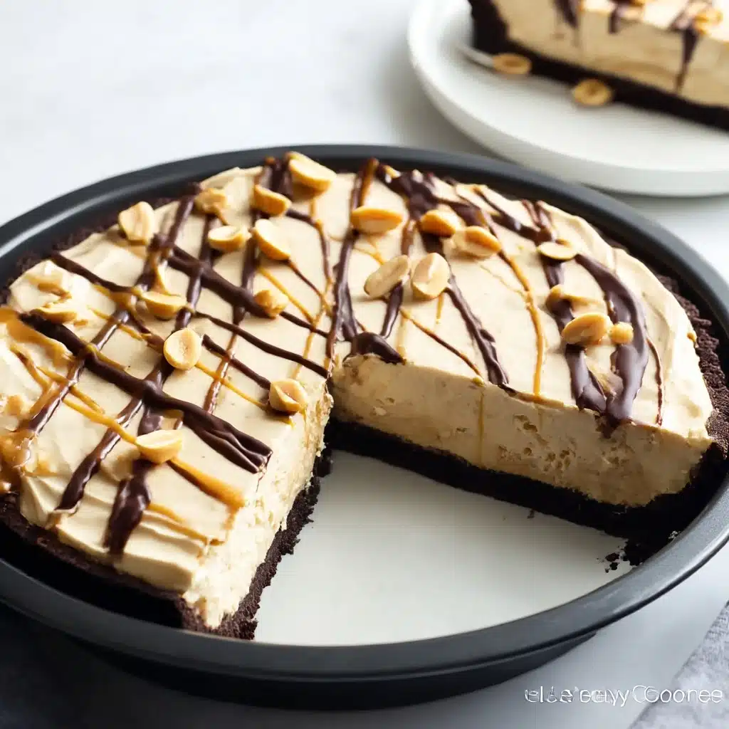 Easy No Bake Keto Peanut Butter Pie Recipe - Recipe Image