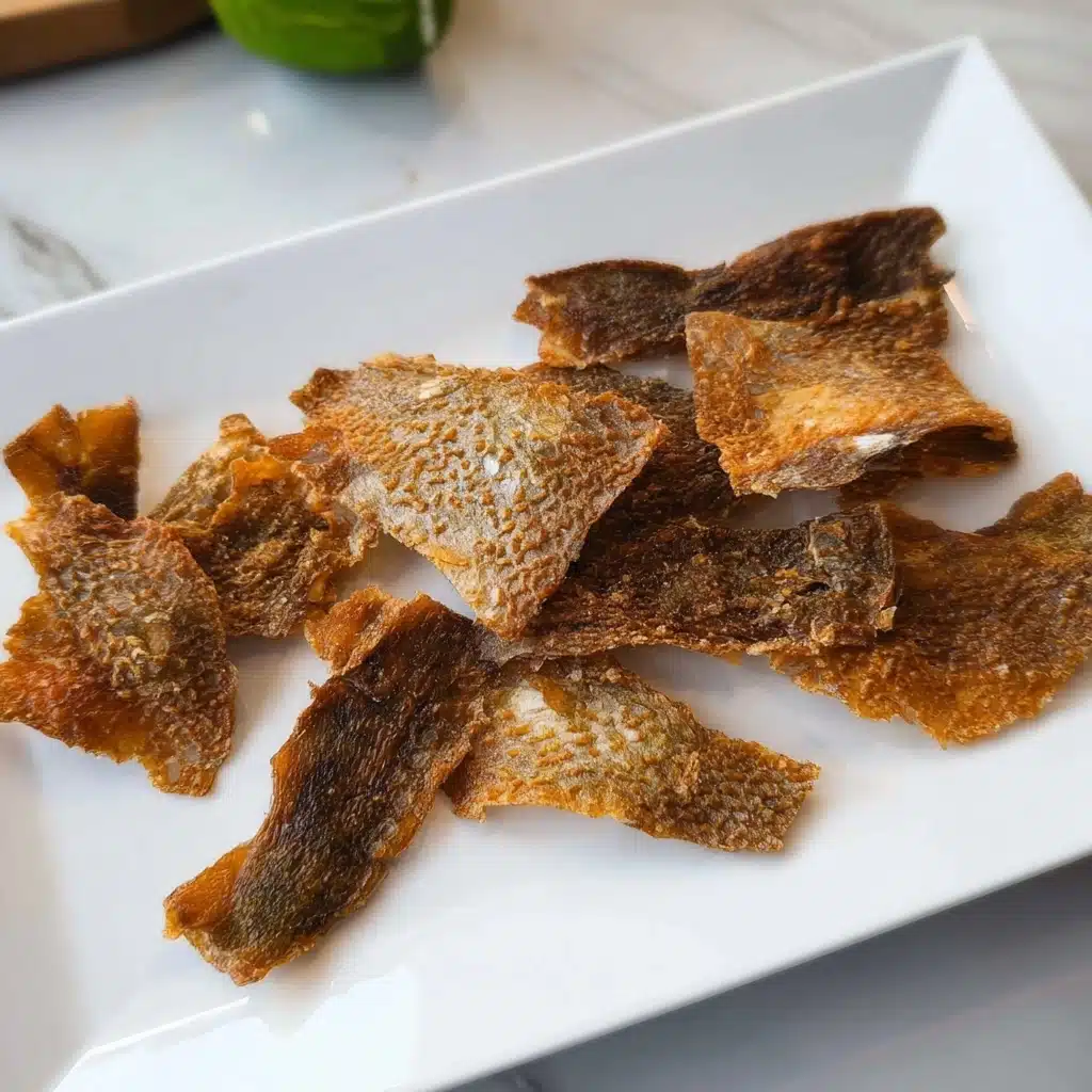 Air Fried Salmon Skin Dog Treats Recipe - Recipe Image