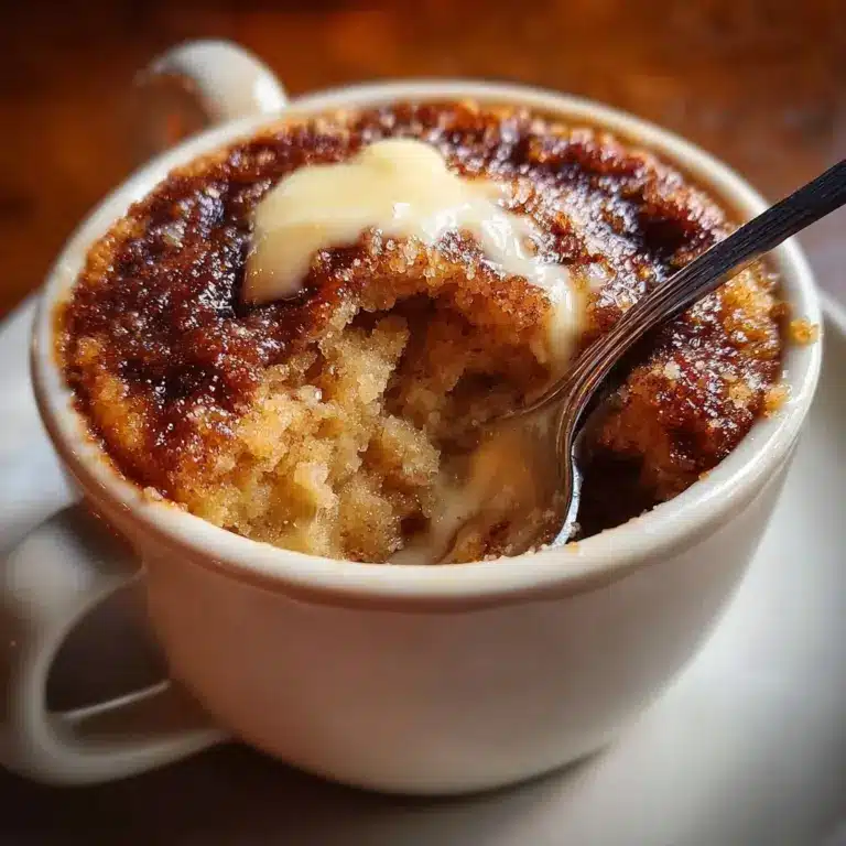 2-Minute Apple Mug Cake Recipe
