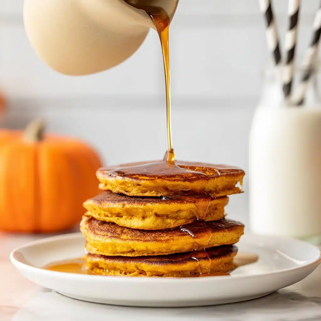 Pumpkin Cinnamon Swirl Pancakes Recipe - Recipe Image