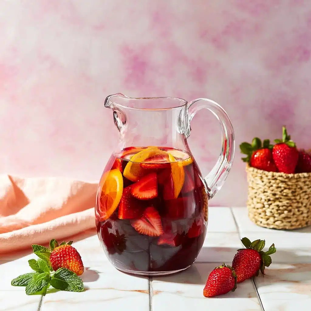 Sangria Mocktail Recipe - Recipe Image