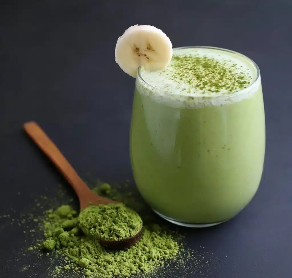 Creamy Banana Matcha Smoothie Recipe