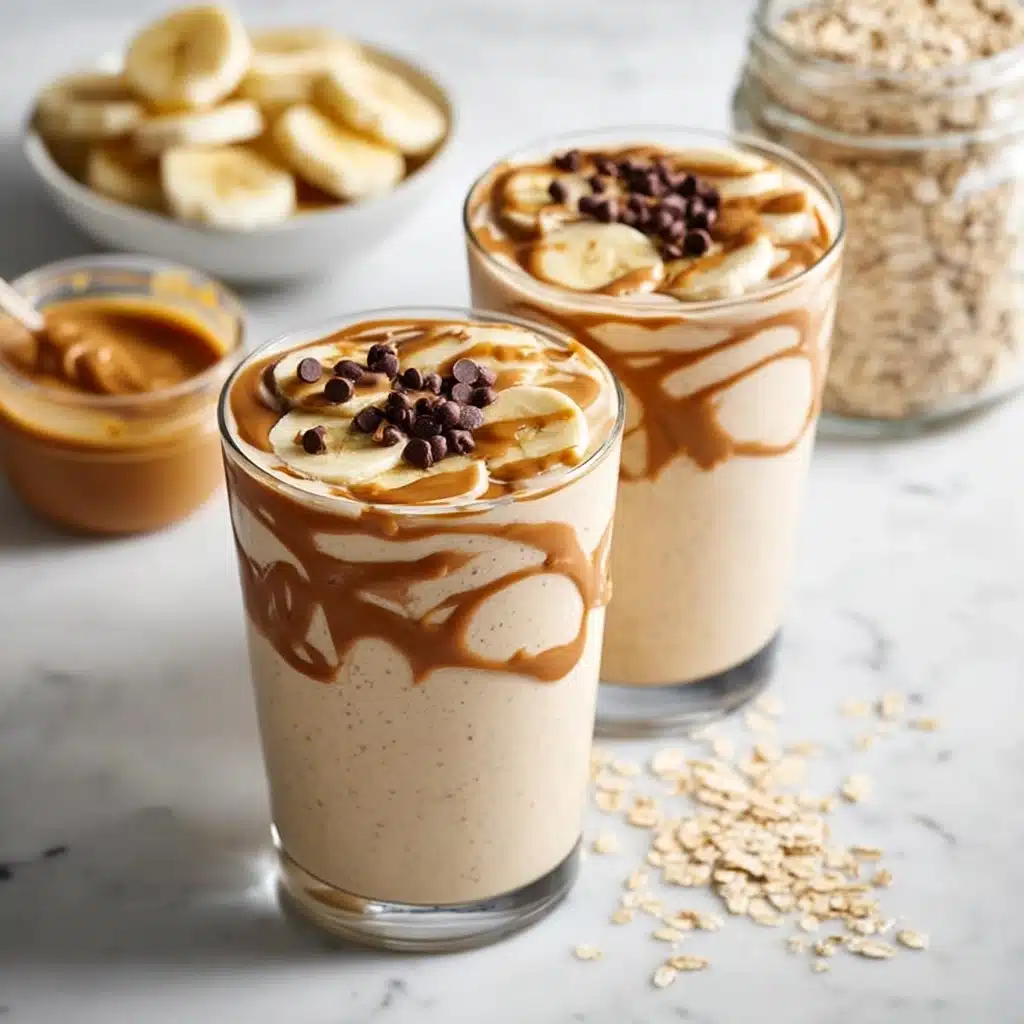 Peanut Butter Banana Smoothie Recipe - Recipe Image