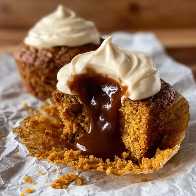 Brown Butter Pumpkin Caramel Latte Cupcakes Recipe