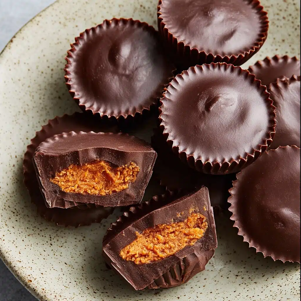 Chocolate Pumpkin Butter Cups Recipe - Recipe Image