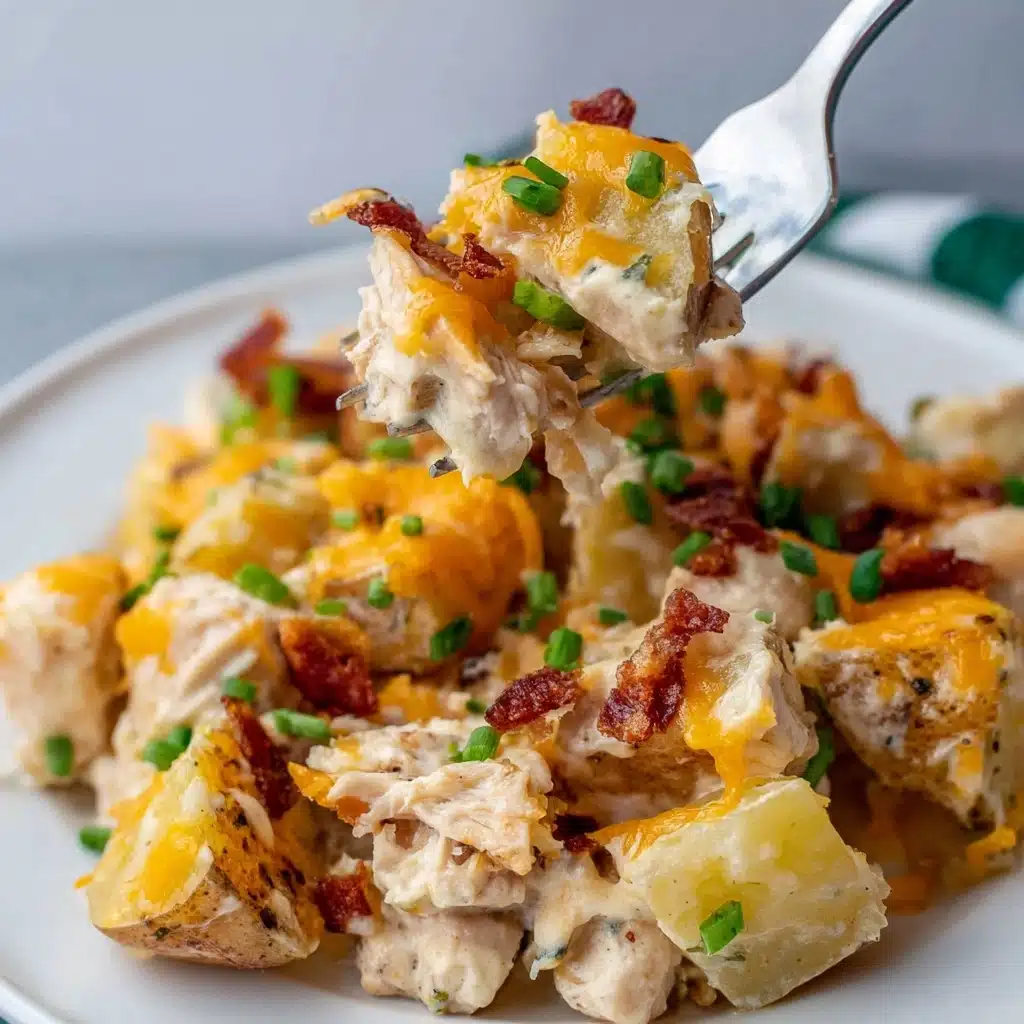 LOADED POTATO RANCH CHICKEN CASSEROLE Recipe - Recipe Image