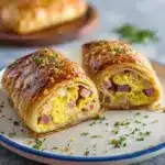 Sausage Egg Breakfast Roll-Ups Recipe