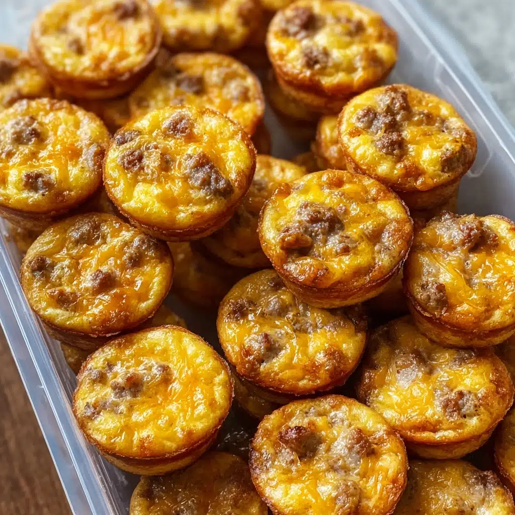 High-Protein Pancake Sausage Mini Muffins Recipe - Recipe Image