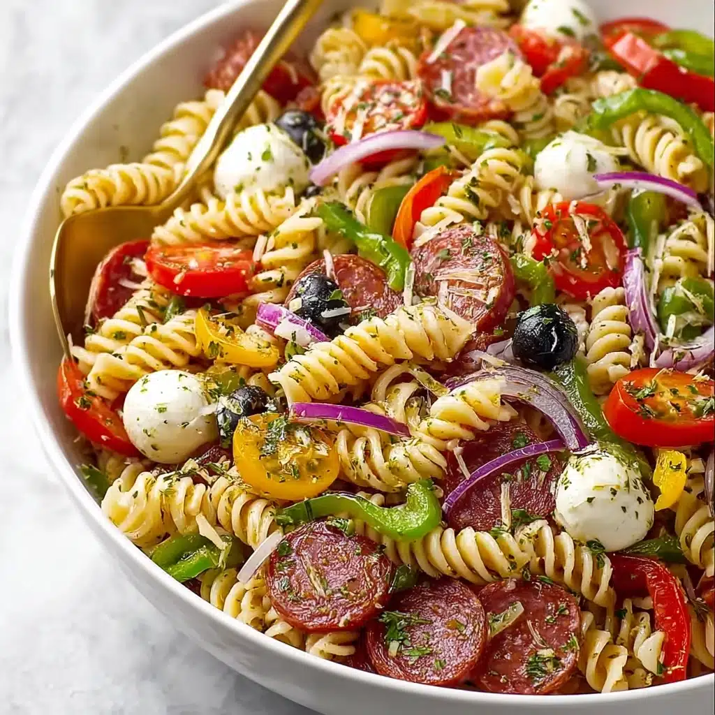 Quick Italian Pasta Salad (with 1 Secret Ingredient) Recipe - Recipe Image