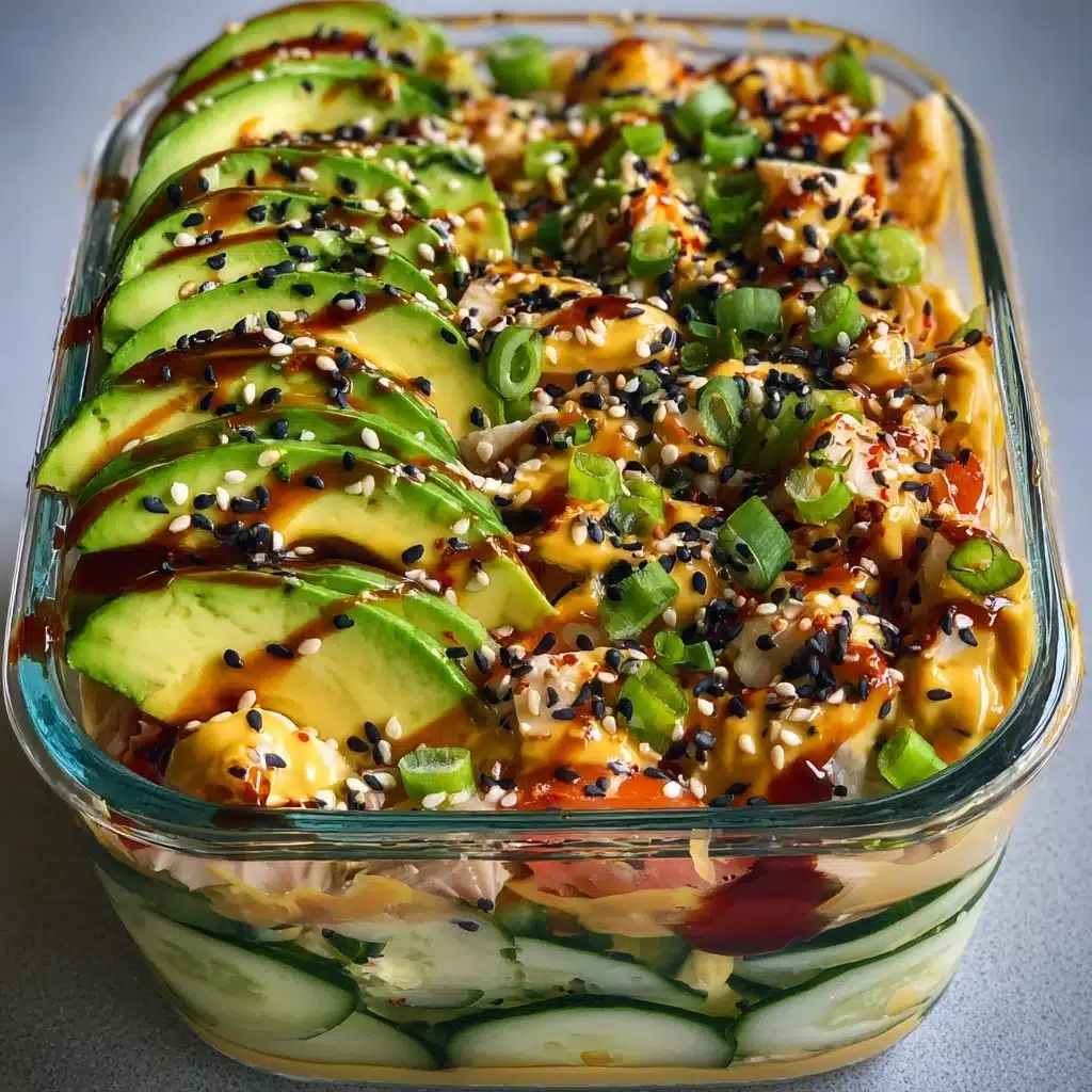California Roll Cucumber Salad Recipe - Recipe Image