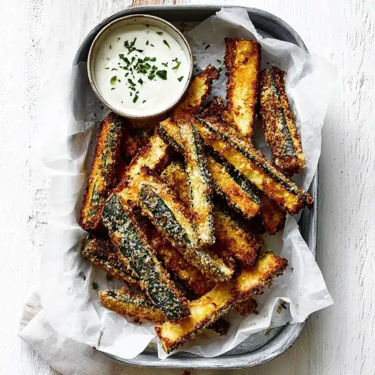 Baked Zucchini Fries Recipe