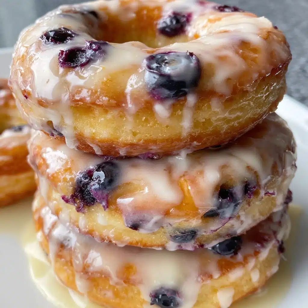 Baked Blueberry Donuts Recipe - Recipe Image