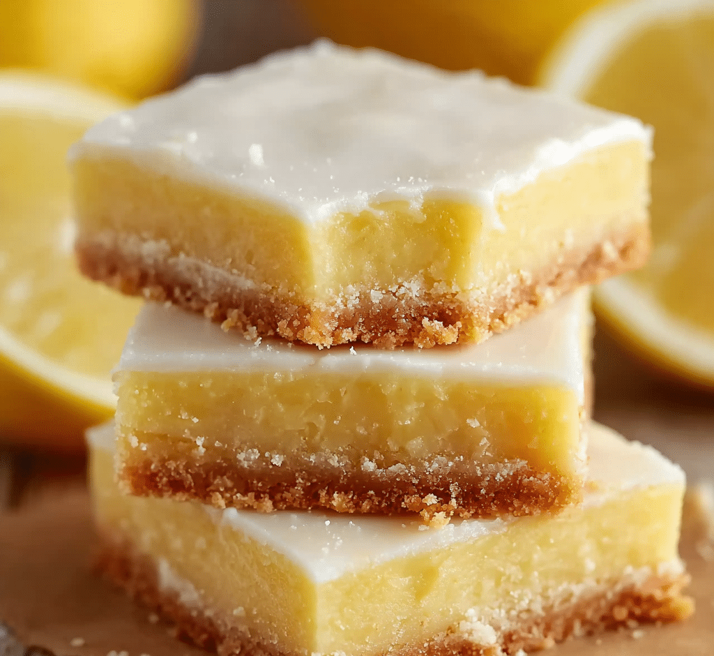 Lemon Brownies Recipe