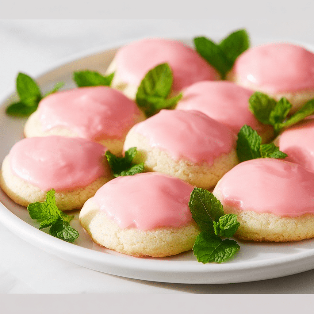 Strawberry Lemonade Melt Away Cookies Recipe - Recipe Image