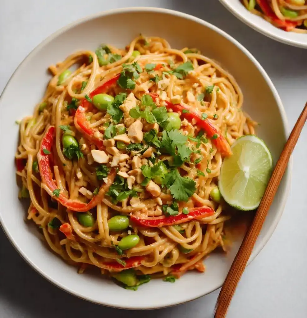 Thai Peanut Noodles Recipe