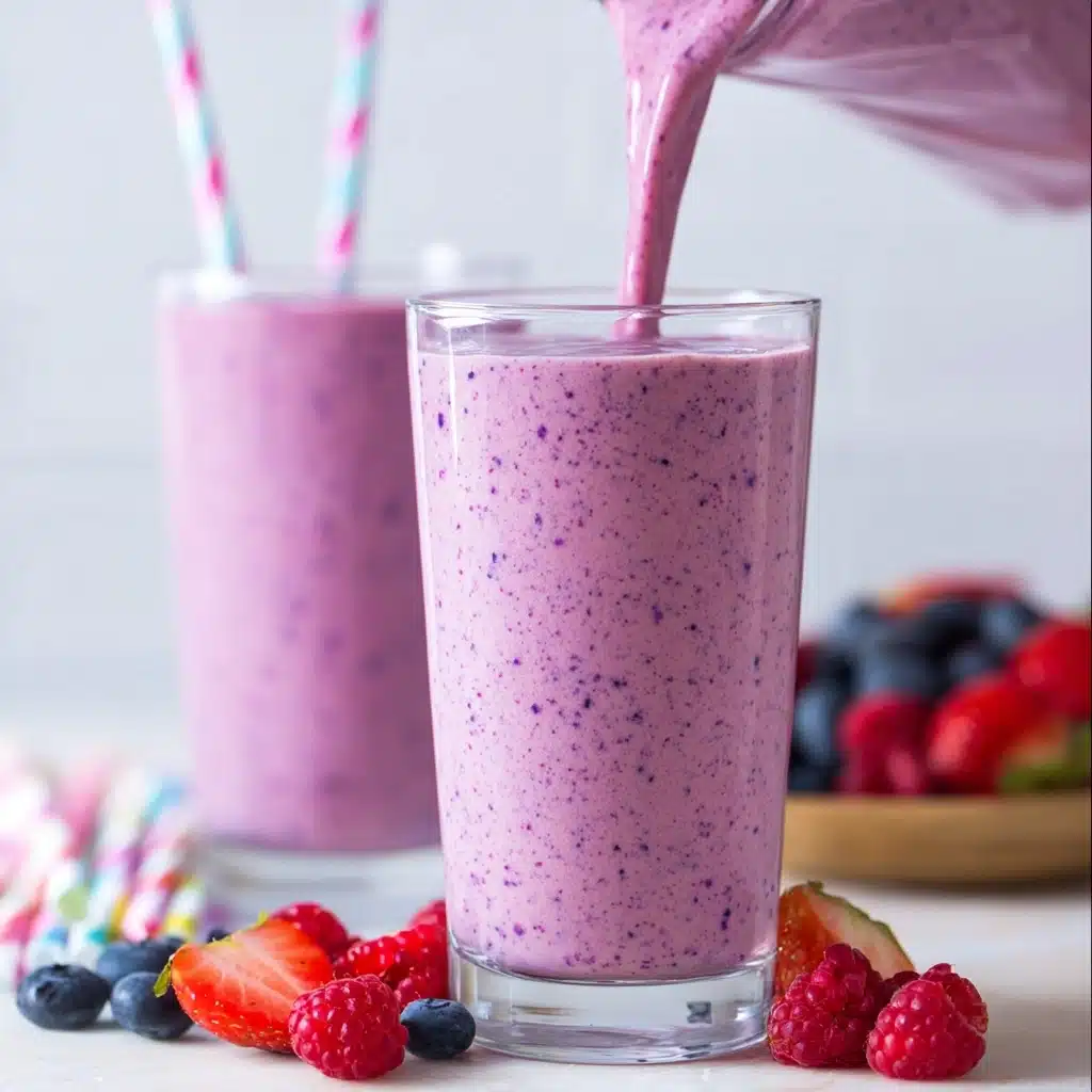 Easy Berry Smoothie Recipe - Recipe Image
