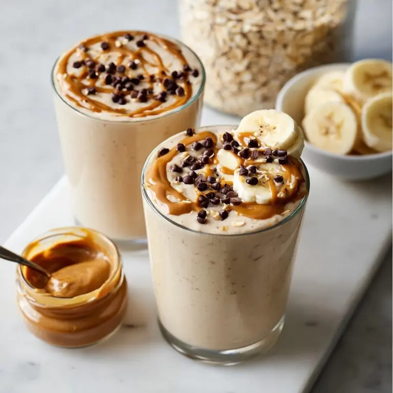 Peanut Butter Banana Smoothie Recipe
