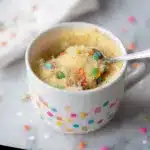 Microwave Vanilla Mug Cake Recipe