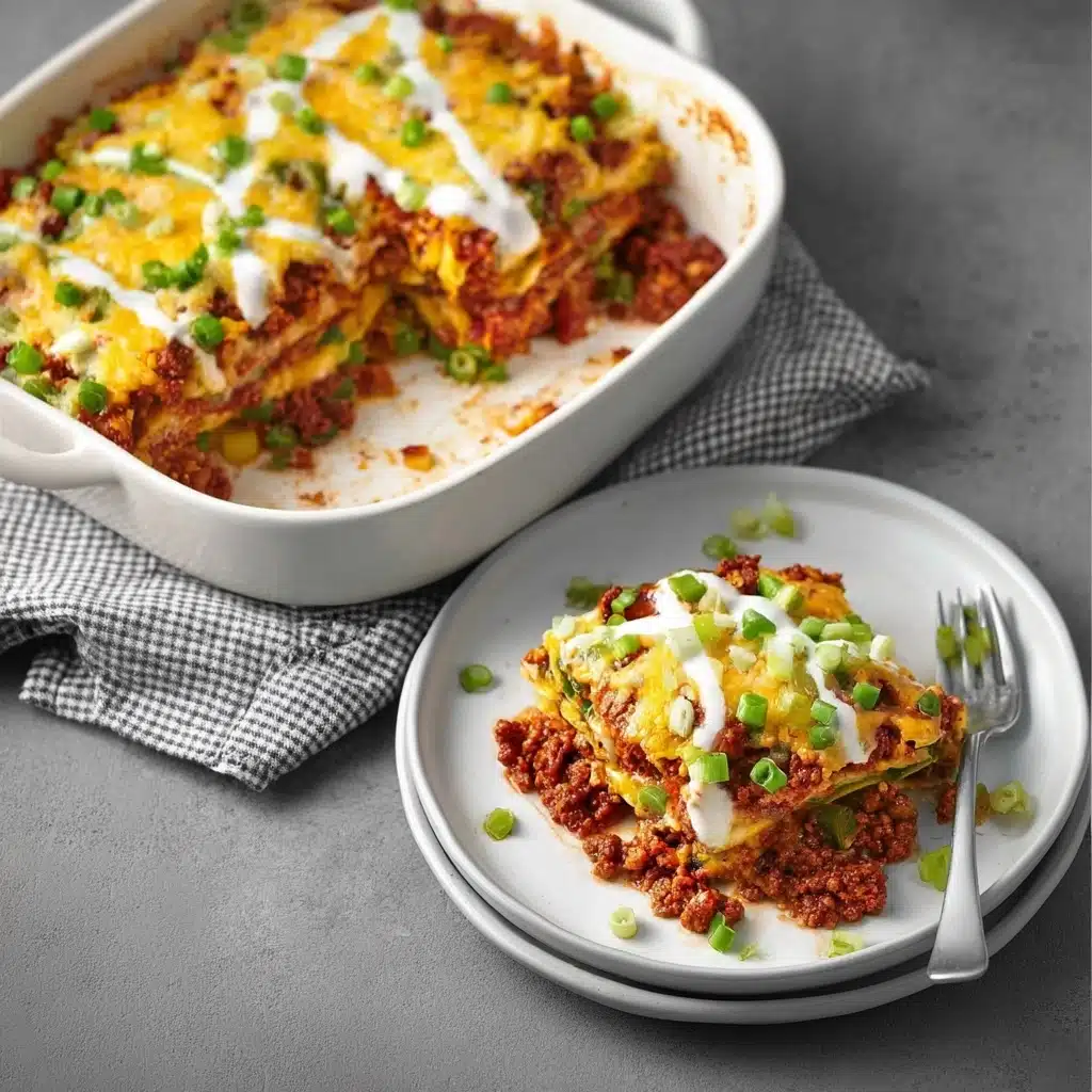 Zucchini Pizza Casserole Recipe - Recipe Image