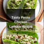 Pesto Chicken Salad Lettuce Wraps Recipe