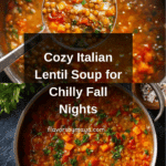 Italian Lentil Soup (Zuppa di Lenticchie) Recipe
