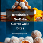 No-Bake Carrot Cake Bites Recipe