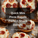 Quick and Easy Mini Pizza Bagels Recipe