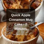 2-Minute Apple Mug Cake Recipe