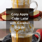 Apple Cider Latte with Caramel Sauce Recipe