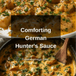 Creamy German Hunter's Sauce Recipe