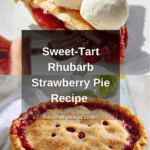 Recipe for Rhubarb Strawberry Pie Recipe