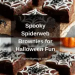 Spooky Spiderweb Brownies Recipe