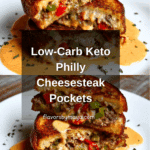 Keto Philly Cheesesteak Pockets Recipe
