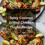 Spicy Coconut Grilled Chicken Thighs Recipe