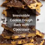 Healthy Cookie Dough Bark Recipe
