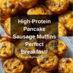 High-Protein Pancake Sausage Mini Muffins Recipe