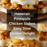 Slow Cooker Pineapple Chicken Sliders Recipe