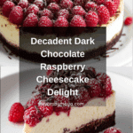 Dark Chocolate Raspberry Cheesecake Recipe