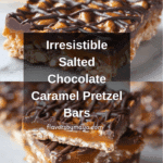 Salted Chocolate and Caramel Pretzel Bars Recipe