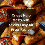 Keto Mozzarella Sticks Recipe