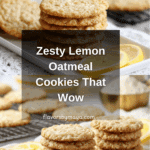 Lemon Oatmeal Cookies Recipe