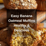 Healthy Banana Oatmeal Muffins Recipe
