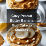 Peanut Butter Banana Mug Cake Recipe