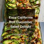 California Roll Cucumber Salad Recipe
