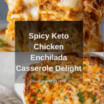 Keto chicken enchilada casserole Recipe