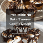 No Bake S'mores Cookie Dough Bites Recipe